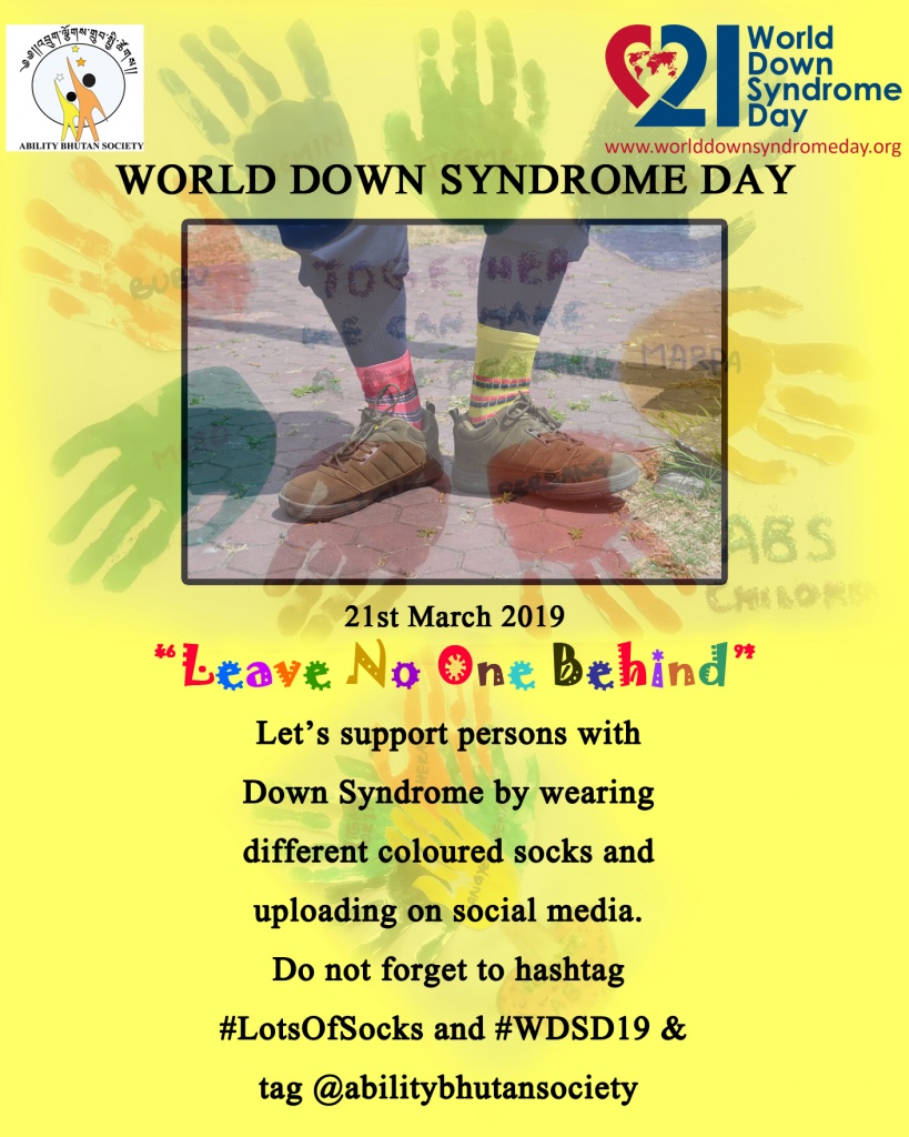 Observe World Down Syndrome Day Ability Bhutan Society